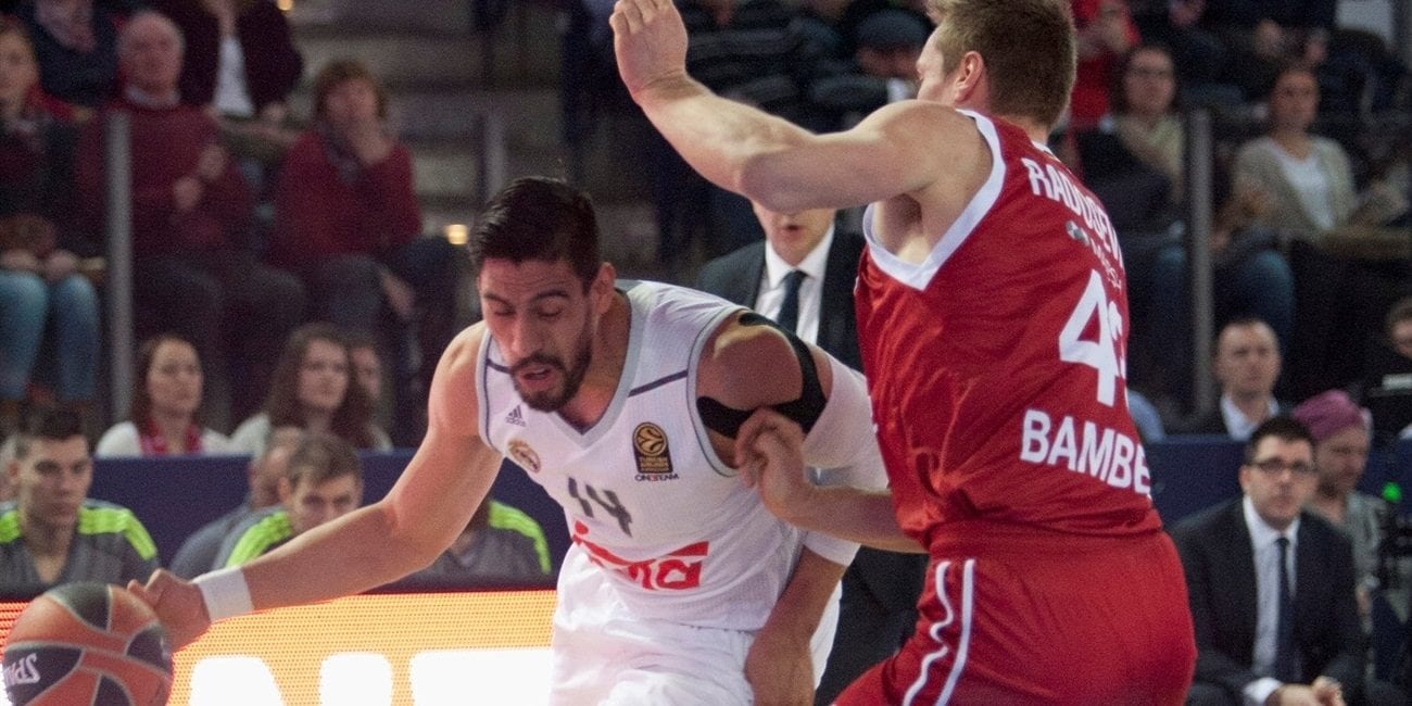 El Real Madrid exhibe su fortaleza ante el Brose Baskets (86-90)