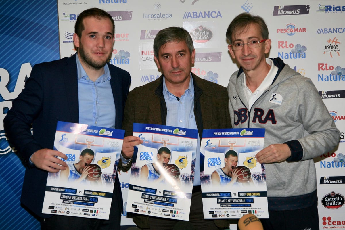 El Rio Natura Monbus Obradoiro – Herbalife Gran Canaria, partido patrocinado por Ulla Oil