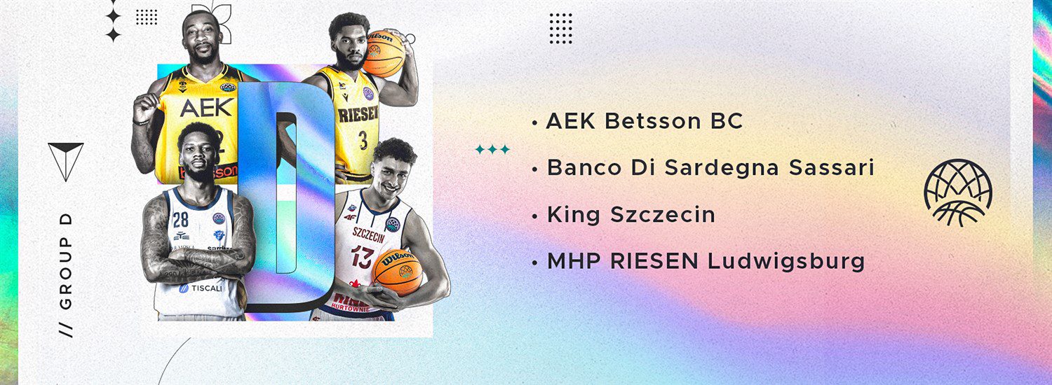 Previa del grupo D: AEK, Sassari y Ludwigsburg tienen un flashback de la temporada 1
