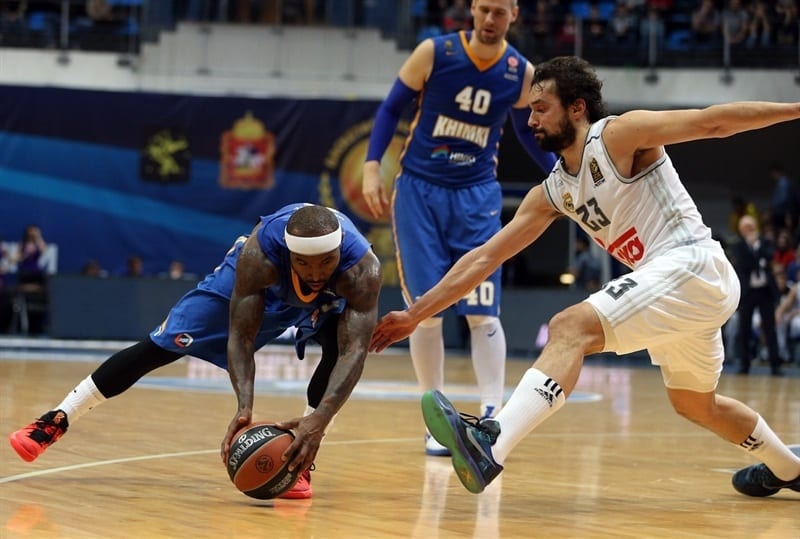 Brillante victoria en Rusia frente al Khimki (82-93)
