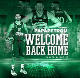 El Panathinaikos anuncia la vuelta de Ioannis Papapetrou