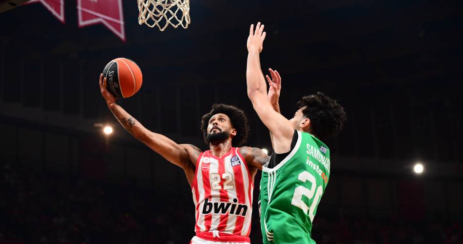 Olympiacos iguala la serie ante Panathinaikos en un derbi cargado de tensión y polémica, 91-83