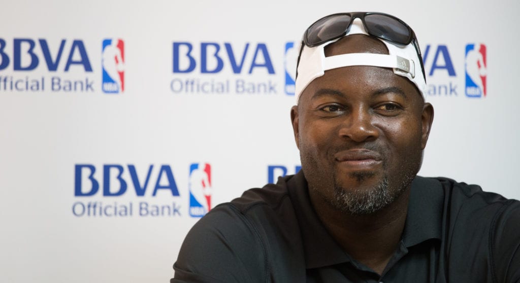 Glen Rice, un mito NBA en A Coruña