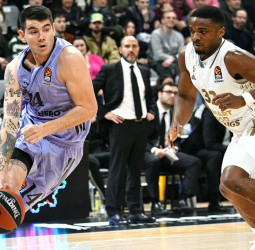 Triunfo en Francia para el Real Madrid, 71-75