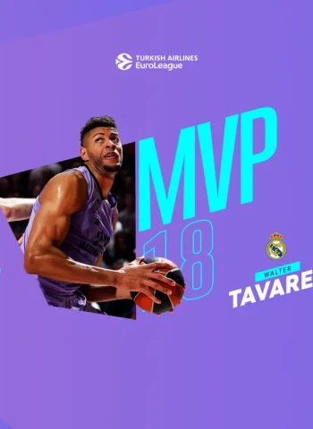 MVP de la jornada 18 EuroLeague: Walter Tavares, Real Madrid