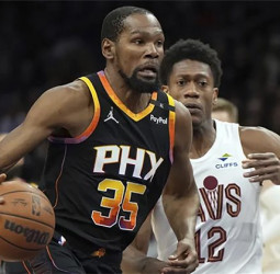 Durant se aprovecha del mal momento de los Cavaliers, 112-123