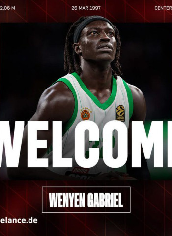 Wenyen Gabriel: Bayern Munich ficha al pívot para fortalecer su pintura por dos años