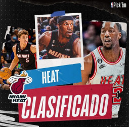 Miami Heat es equipo de playoffs tras ganar a los Chicago Bulls, 91-102