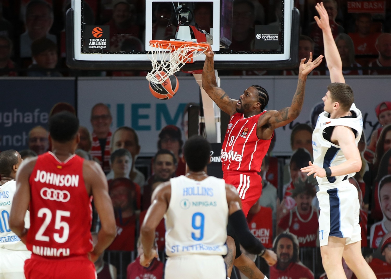 El Bayern Munich se lleva un disputado encuentro ante el Zenit (82-80)