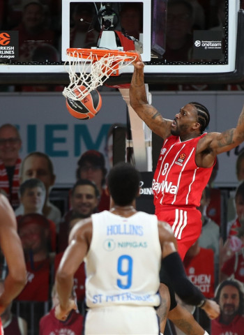 El Bayern Munich se lleva un disputado encuentro ante el Zenit (82-80)