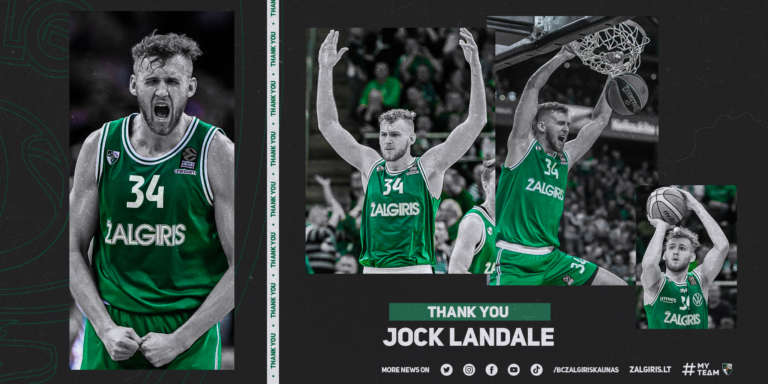 El Zalgiris Kaunas anuncia el adiós de Jock Landale