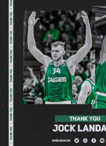 El Zalgiris Kaunas anuncia el adiós de Jock Landale