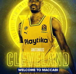 El Maccabi anuncia el fichaje de Antonius Cleveland