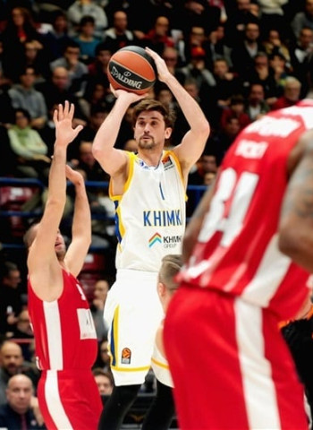 Alexey Shved, MVP de la jornada 11 de la EuroLiga