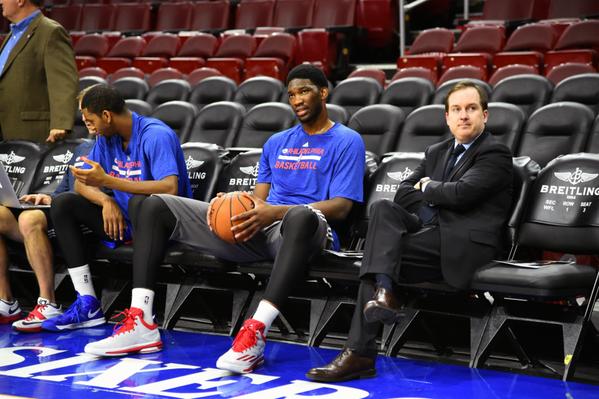 Joel Embiid está listo para, dos años después, debutar en la NBA