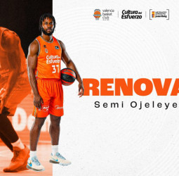 Semi Ojeleye seguirá siendo taronja hasta 2026