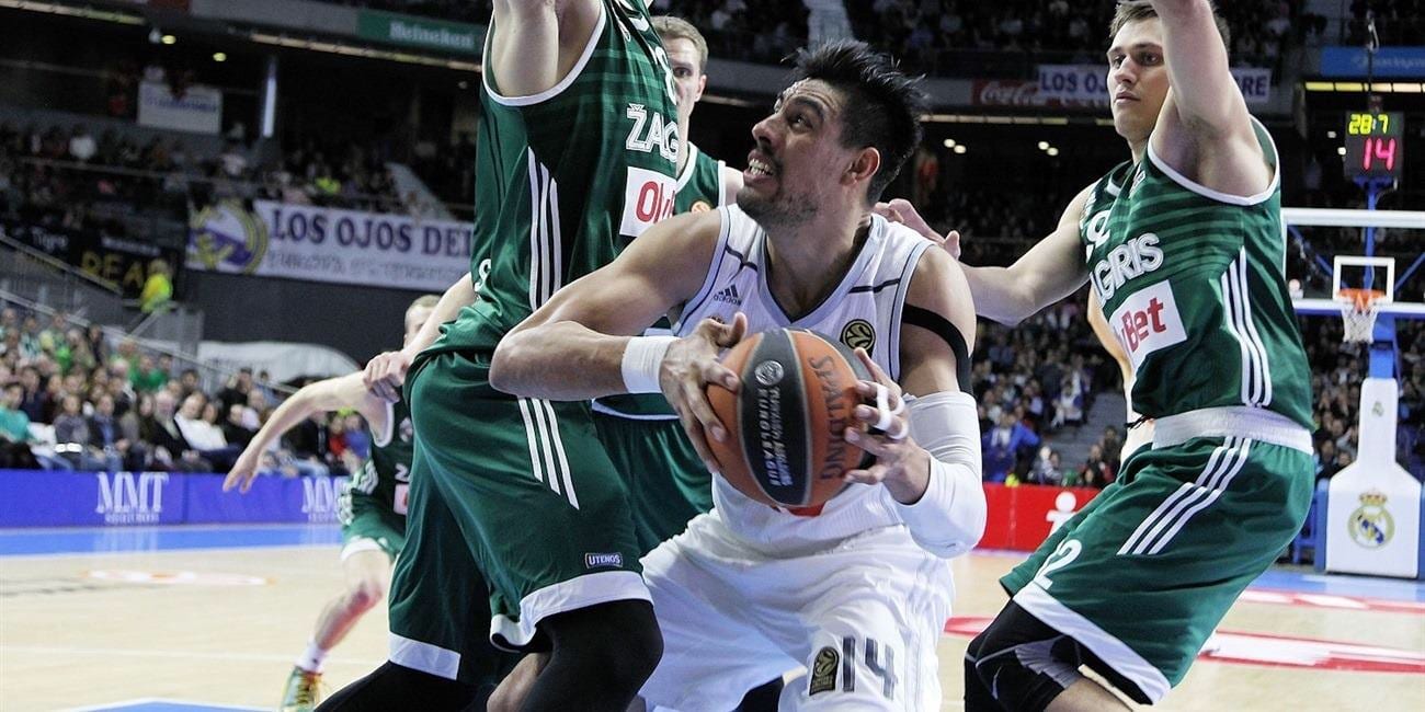 El Real Madrid derrota al Zalgiris y suma su segunda victoria del Top 16 (92-86)