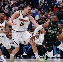 Tras dos prórrogas, los Wolves se imponen ante los Nuggets, 140-139