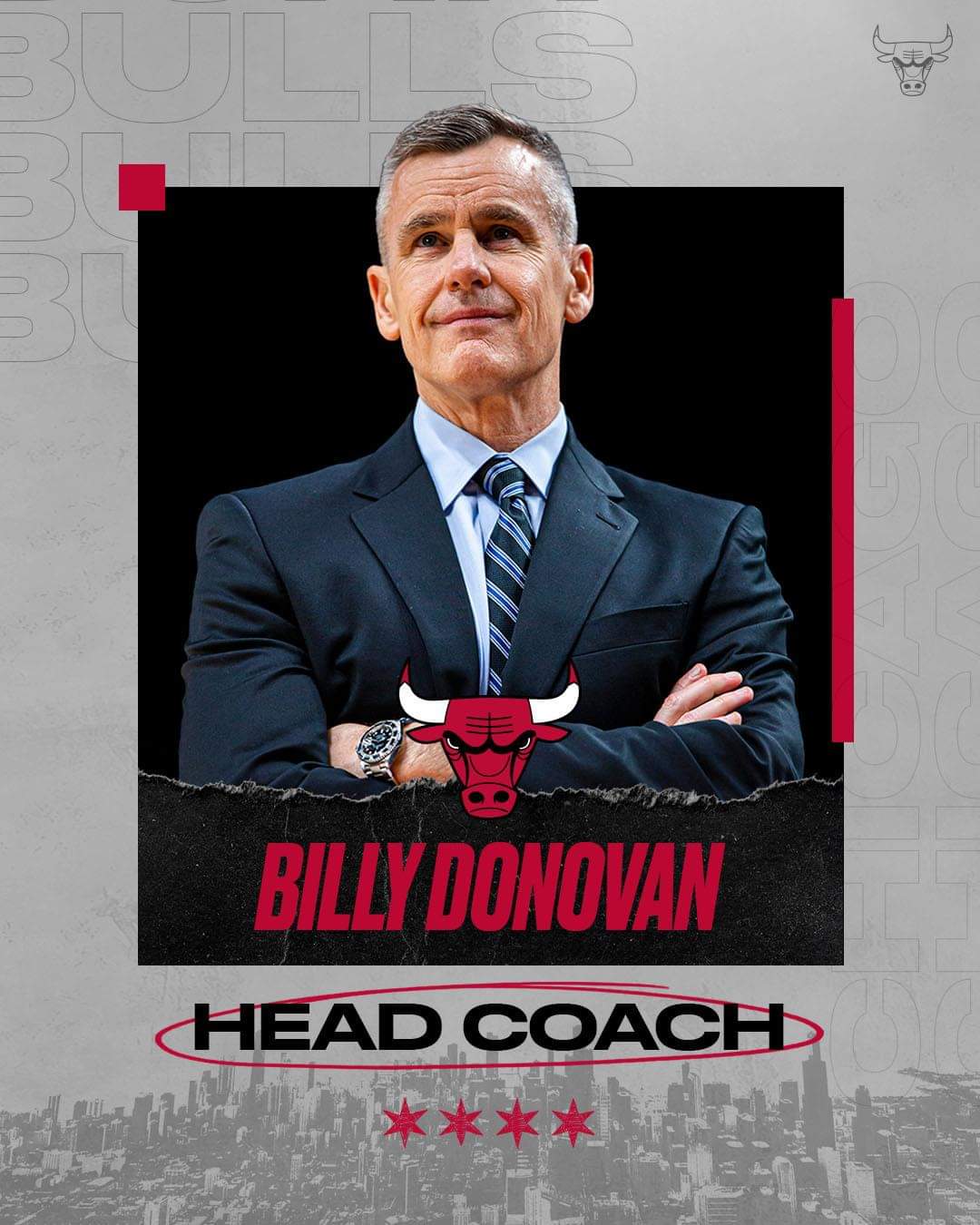 Billy Donovan, nuevo entrenador de los Chicago Bulls