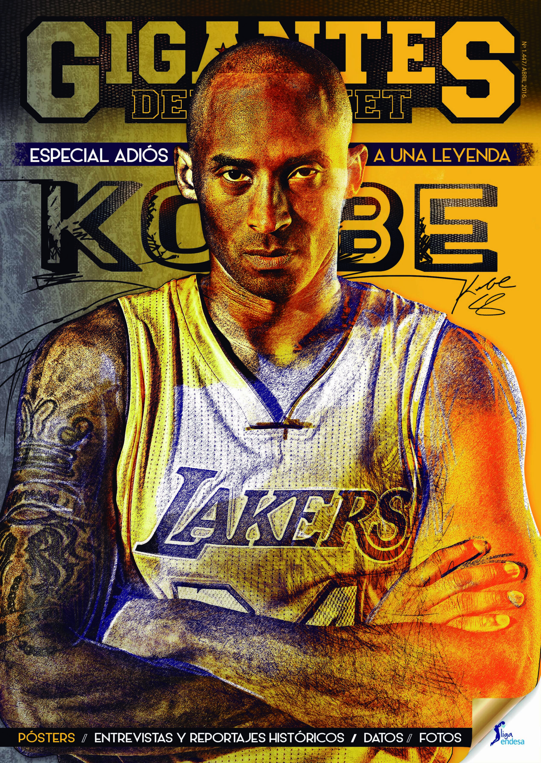 Especial Kobe: Adiós a una leyenda. Gigantes se despide de Bryant a lo grande