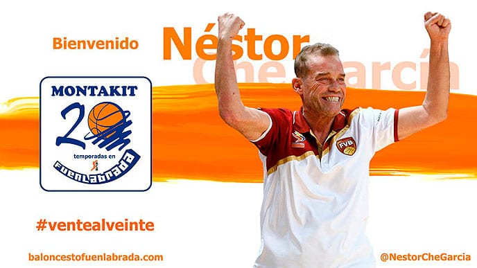 Néstor García toma el mando del Montakit Fuenlabrada