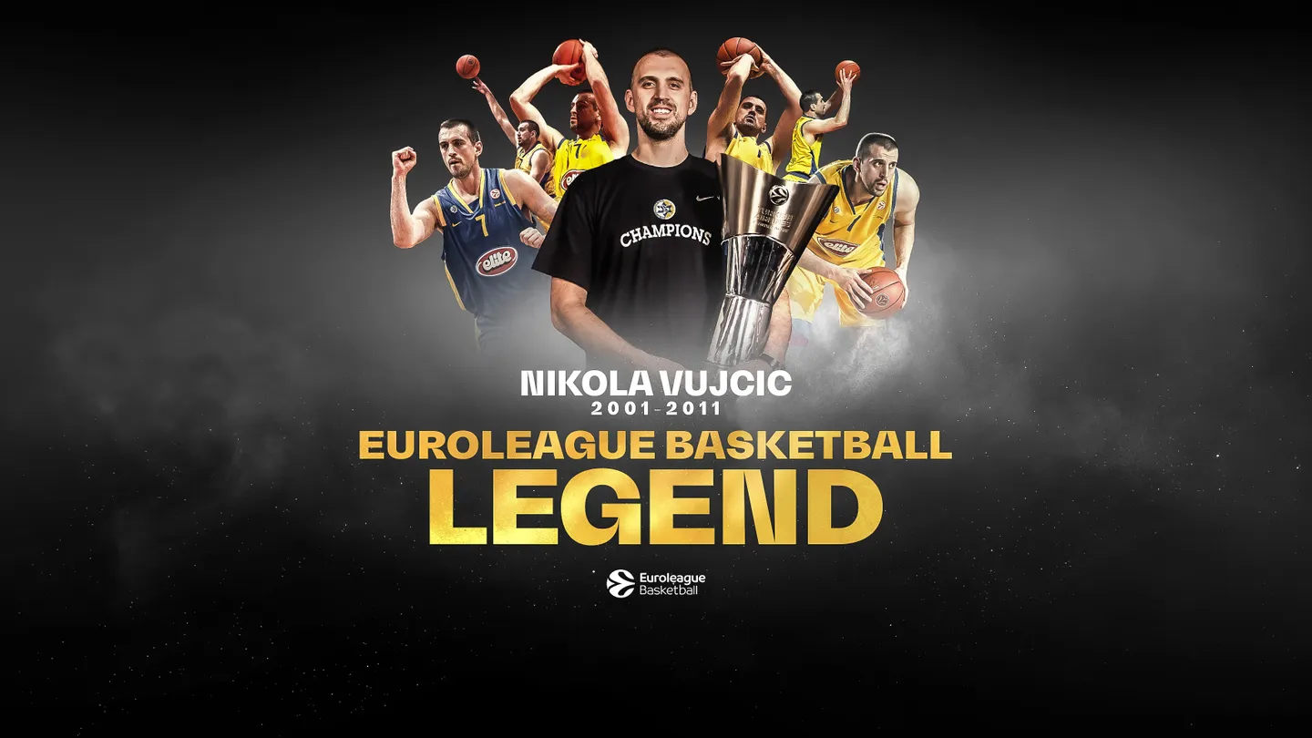 Nikola Vujcic se une al elenco de leyendas de la EuroLeague