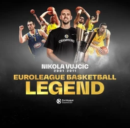 Nikola Vujcic se une al elenco de leyendas de la EuroLeague
