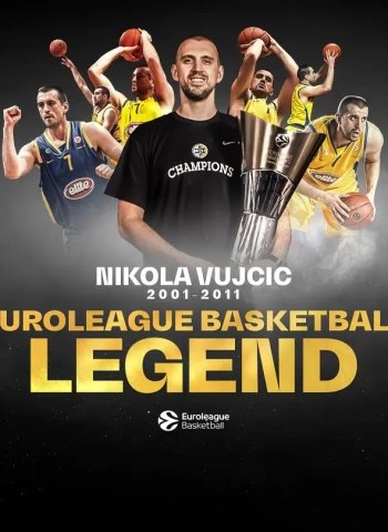 Nikola Vujcic se une al elenco de leyendas de la EuroLeague