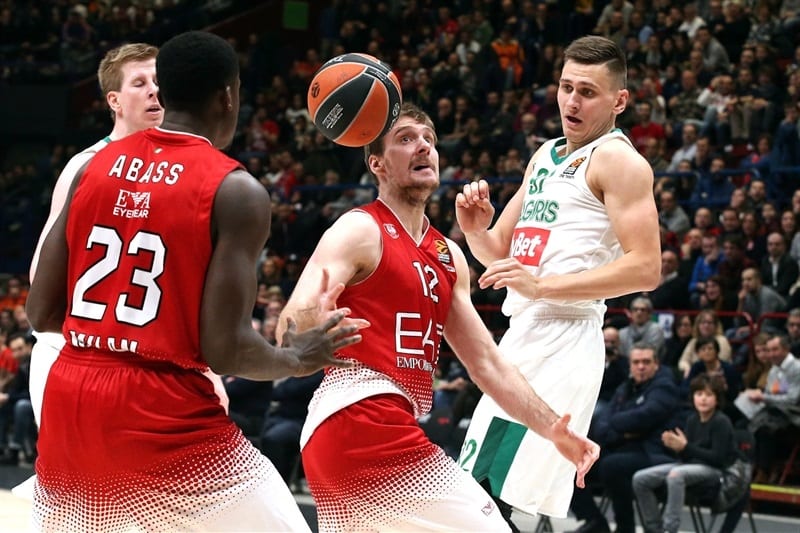 Jornada 6 EuroLiga: Previa AX Armani Milán vs Zalgiris Kaunas