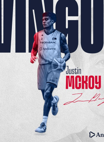Justin McKoy, calidad para la posición de "cuatro" en el MoraBanc Andorra