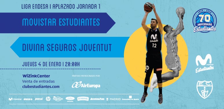 2018 se abre con el clásico Movistar Estudiantes-Divina Joventut