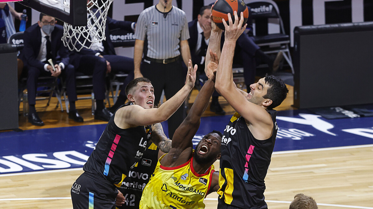 El Lenovo Tenerife se queda con la victoria frente al MoraBanc Andorra (79-70)