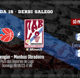 Los abonados del Monbus Obradoiro pueden comprar entradas a 20€ en la zona reservada para obradoiristas para vivir el Derbi Galego en Lugo