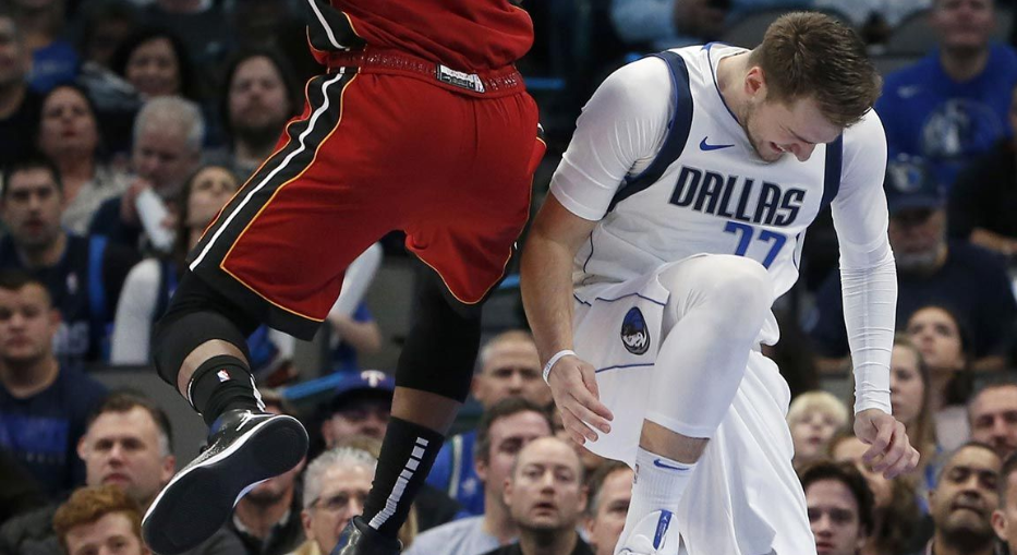 Luka Doncic, dos semanas de lesión