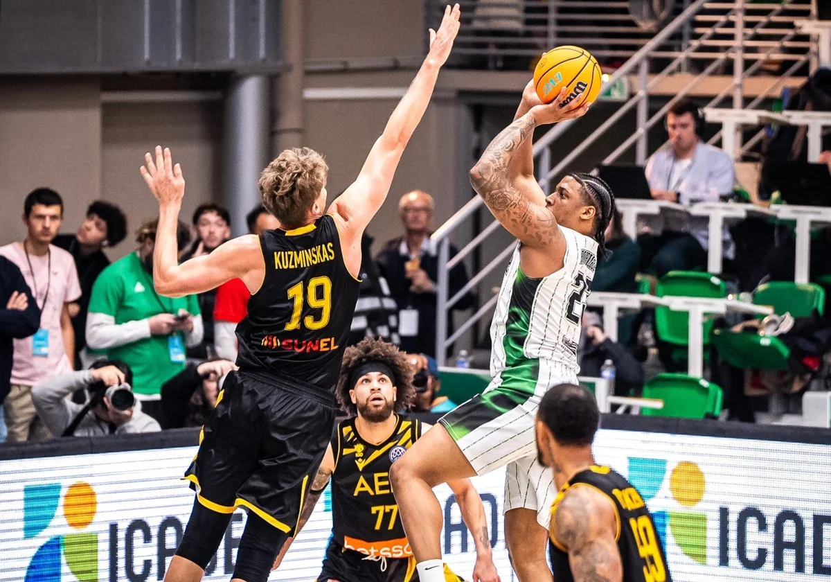 Nanterre le fuerza el tercero al AEK, 82-70