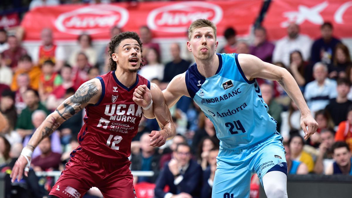Tridente decisivo para el UCAM Murcia ante el MoraBanc Andorra (99-86)