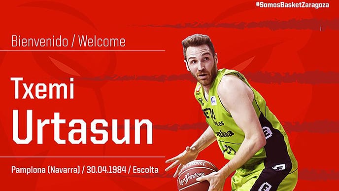 Txemi Urtasun regresa a Tecnyconta Zaragoza