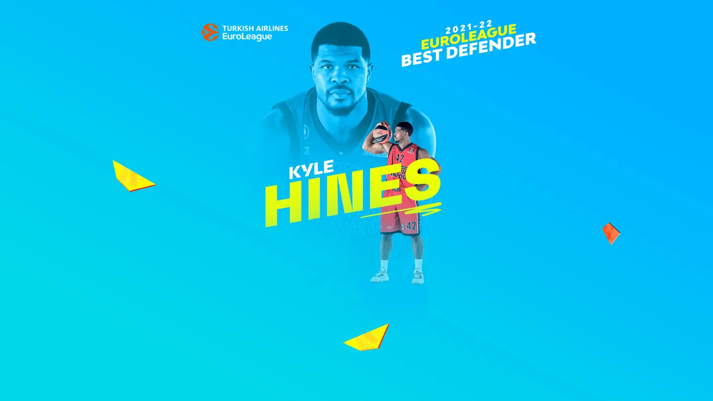Kyle Hines, Mejor Defensor de la Euroliga 2021-22