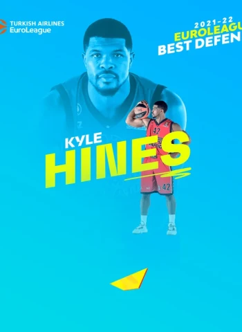 Kyle Hines, Mejor Defensor de la Euroliga 2021-22