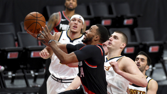 Los Blazers empatan la eliminatoria ante los Nuggets (115-95) [2-2]