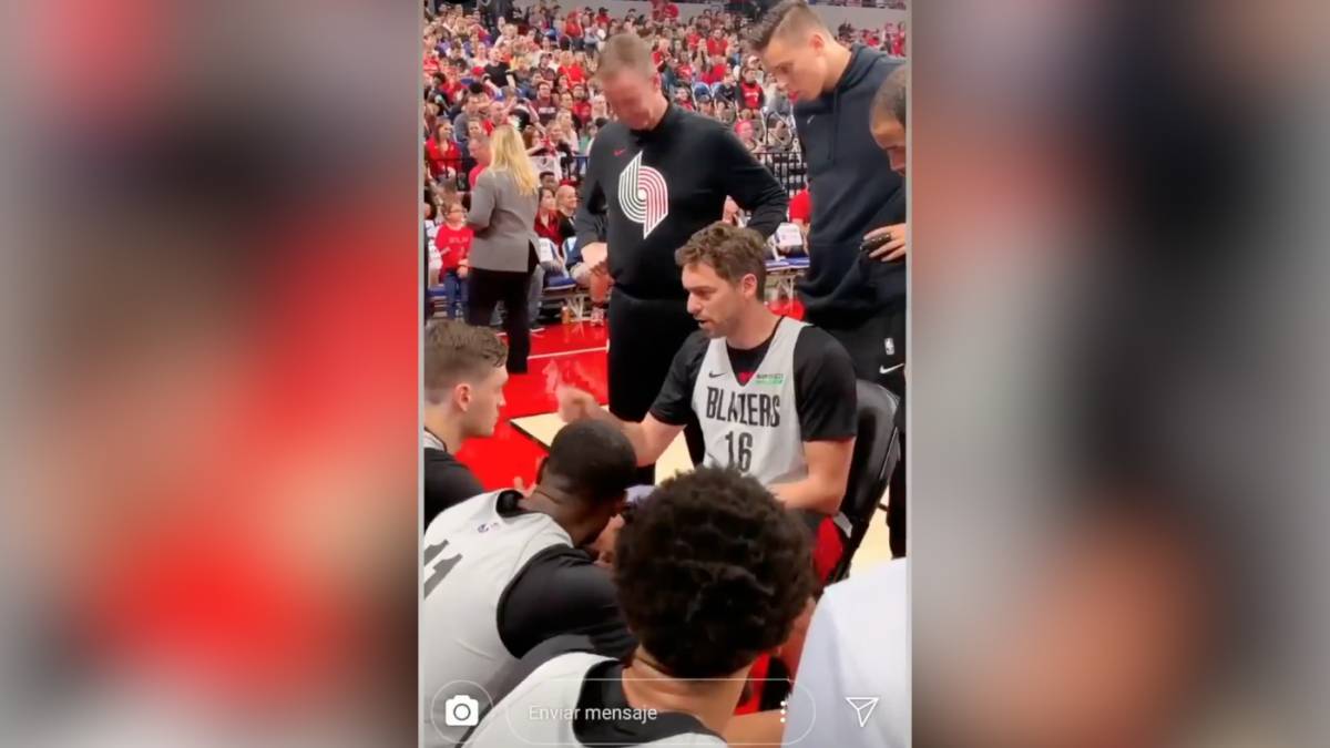 Pau Gasol valora la posibilidad de entrenar en un futuro