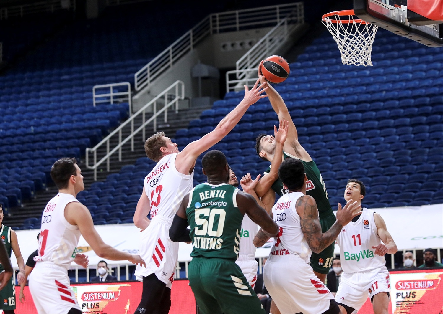 Un gran Panathinaikos supera al Bayern Munich (83-76)