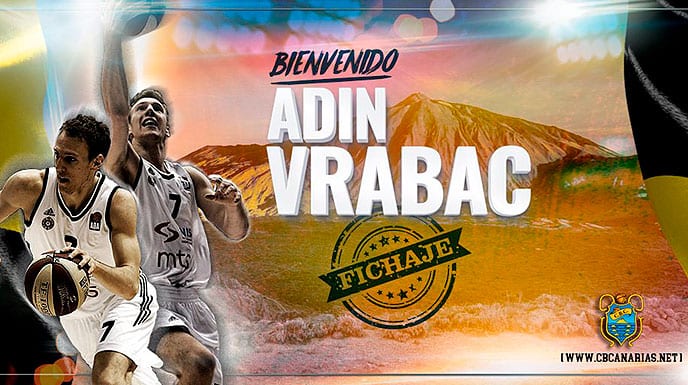 Adin Vrabac, nuevo refuerzo exterior del Iberostar Tenerife