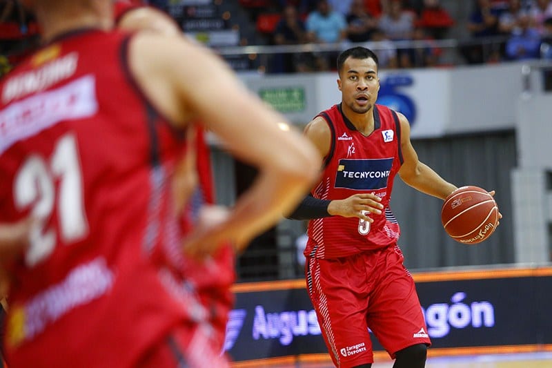 Tecnyconta Zaragoza busca ante Dominion Bilbao Basket su primer triunfo en casa