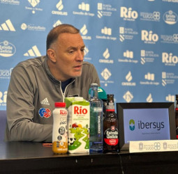Veljko Mrsic, en la previa del Baskonia vs. Río Breogán