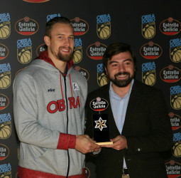 El Jugador Estrella Galicia del mes de octubre es Deividas Dulkys