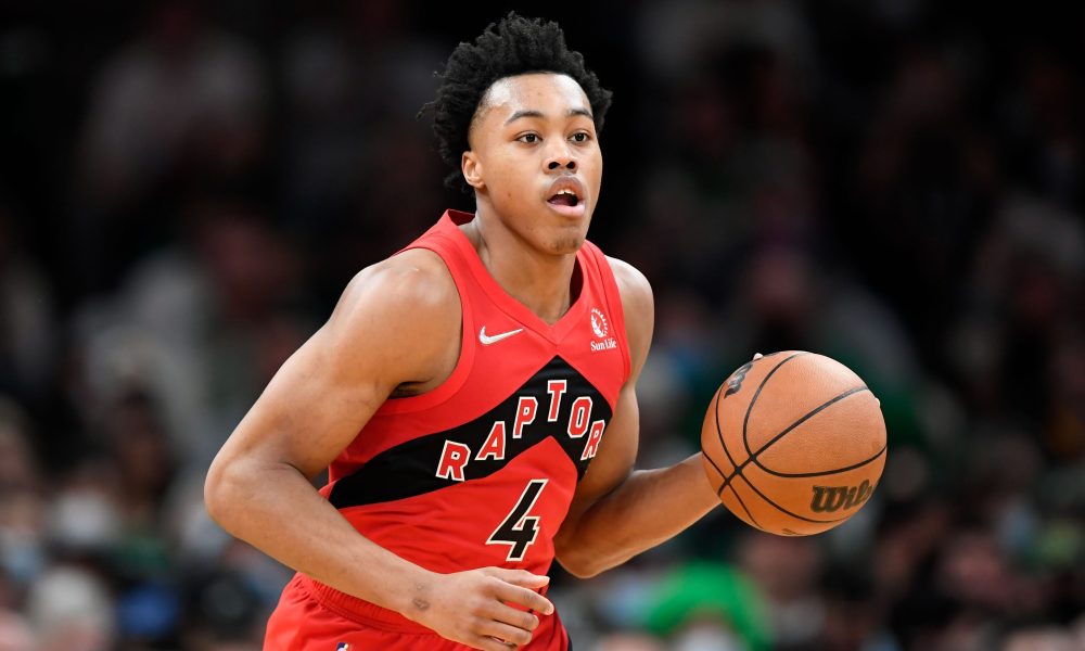 Scottie Barnes, una actuación rara vez vista en un novato