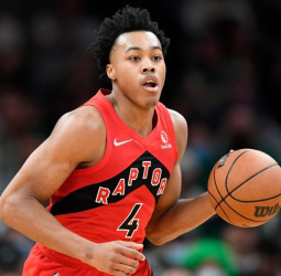 Scottie Barnes, una actuación rara vez vista en un novato