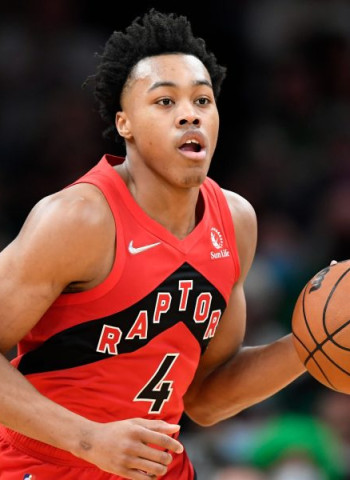 Scottie Barnes, una actuación rara vez vista en un novato