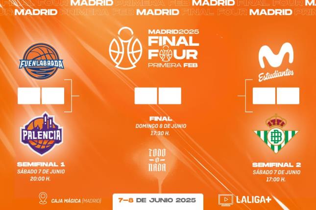 Flexicar Fuenlabrada vs Súper Agropal Palencia y Movistar Estu vs Real Betis, las semis por el ascenso